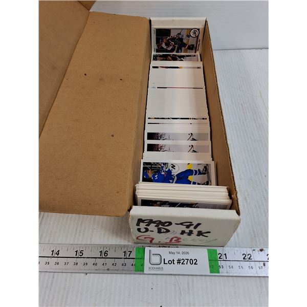 Box of 1990-91 Upper Deck Hockey Cards-Lots of Duplicates