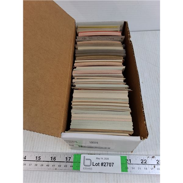 Box of Sports Cards-Hockey,Baseball,Football,Basketball