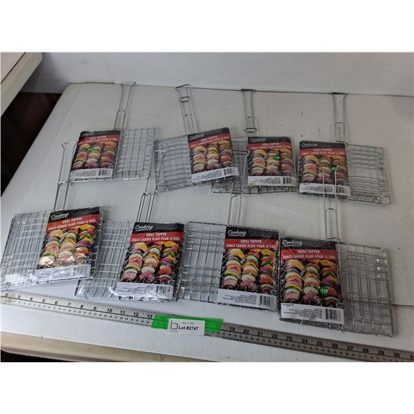 (8) Cooking Concepts Grill Toppers- Sealed - PICK UP