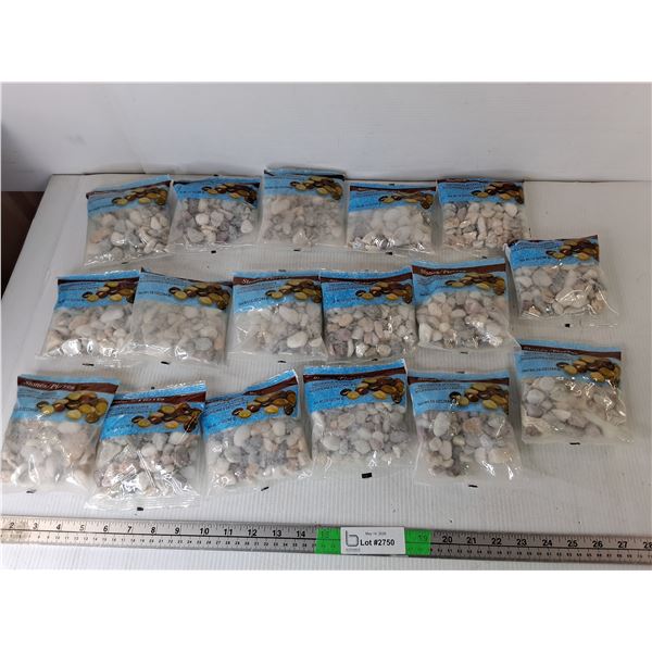 (17) Bags of Decorative Stones- PICK UP