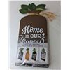 Image 3 : Bee Themed Home Decor Signs Up to 10" & Cookbook Stands