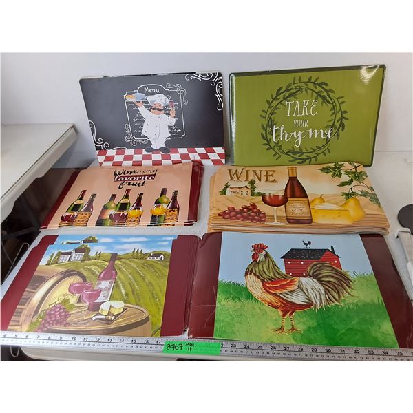 Miscellaneous Placemats Up to 18" x 12"
