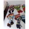 Image 3 : (22) Fleece Pet Scarves- New