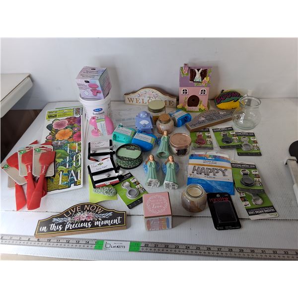Spatulas, Floral Wall Stickers, Electric Pencil Sharpeners, Misc - PICK UP