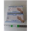 Image 1 : (2) Boxes of Disposable Vinyl Gloves-L