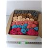 Image 1 : Box of Plush Yarn Rolls