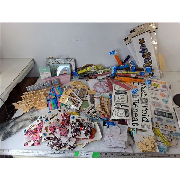 Wall Stickers, Eyeglass Cords & Cases, Hair Bows, Misc.
