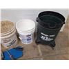 Image 3 : *(3) Plastic Buckets, Shop Vac Vacuum Base, Pruning Shears, Foam Mat, Garden Tools -PICK UP