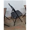 Image 4 : *Folding Chair 32", (2) TV Tables - PICKUP ONLY