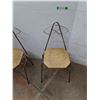 Image 3 : *(2) Vintage Cushion Chairs 28", PICKUP ONLY