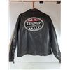 Image 2 : *Triump Arizona Leather Biker Jacket - Size XL