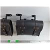 Image 3 : (2) Motorcycle Saddle Side Bags
