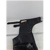 Image 2 : Open Road Motorcycle Leather Chaps - Size M