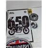 Image 4 : Triumph Floor Mat 23" x 15", Motorcycle Jacket Patches, , Royal Enfield Poster, Misc
