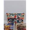 Image 5 : (3) Metal Signs 12" x 8", Assorted Motorcycle Magnets