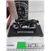 Image 3 : Motorcycle Helmet Coin Bank, Triumph Thruxton 1200 Motorcycle Model, Triumph Thermos Bottle
