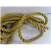 Image 3 : 3/4" Yellow Nylon Rope 18ft