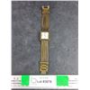 Image 1 : Brass Toned Quartz Watch - Powers On, As Is