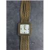 Image 2 : Brass Toned Quartz Watch - Powers On, As Is