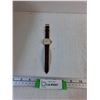 Image 1 : Avia Electronic Watch, Cracked Crystal, Brown Leather  Strap