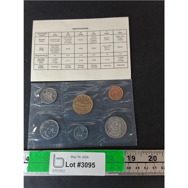 Royal Canadian Mint Coin Set-1994