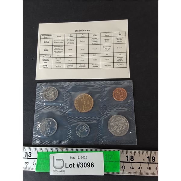 Royal Canadian Mint Coin Set- 1994