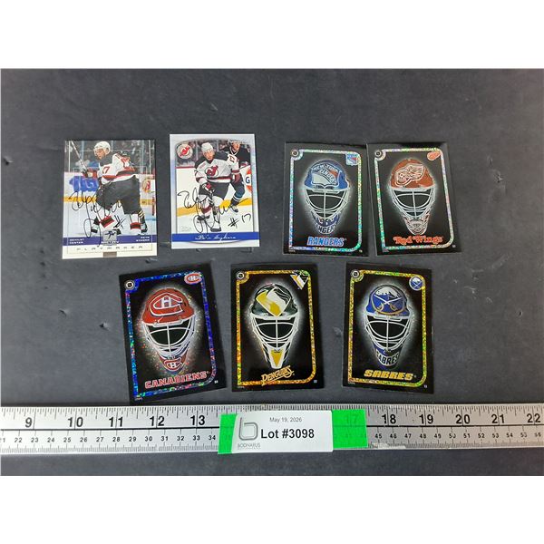 Autographed Upper Deck & Topps Petr Sykora Cards & NHL Stickers- Cannot Authenticate