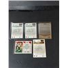 Image 4 : (5) CFL Cards, Most Autographed/Sask Roughriders- Cannot Authenticate