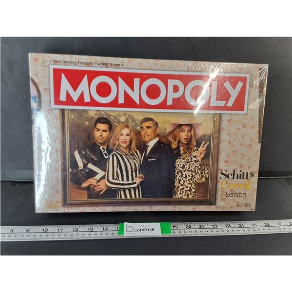 Schitt's Creek Monopoly Game- Sealed