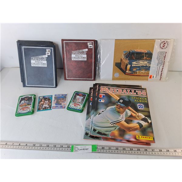 Baseball '88 Sticker Albums, Card Albums, Alex Rodriguez & Scott Rolen Tins, Misc.