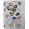 Image 2 : NFL Bottle Caps & Vintage Political Buttons