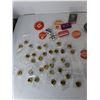 Image 3 : NFL Bottle Caps & Vintage Political Buttons