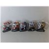 Image 2 : Plastic Tote & (11) Model NHL Goalie Masks- Cannot Ship Tote