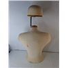Image 3 : Vintage Female Torso Mannequin with Hat Display 29.5" Tall- Cannot Ship