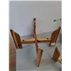 Image 2 : (4) Multi Size Wooden Plant Bases - PICK UP ONLY