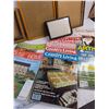 Image 3 : (4) Frames-1 no glass, (11) Home Decor Magazines