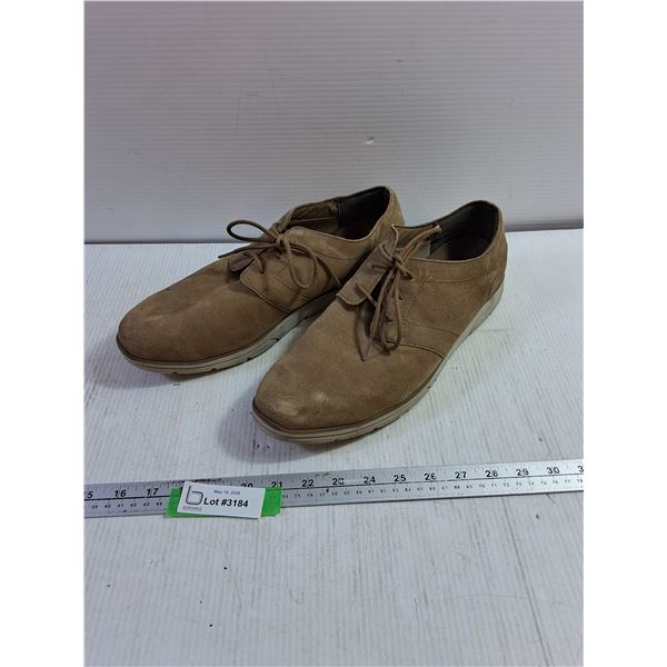 Size 13 Denver Hayes Leather Upper Mens Shoes-Q Lite