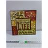 Image 4 : (3) Wall Decor, 14x18" photo Frame, Container,(3) Ice Trays