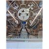 Image 2 : "Sask. Association Promoting Irish Culture" Etched Mirror - 38" x 38" - Some Chips on Edges