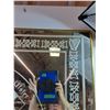 Image 4 : "Sask. Association Promoting Irish Culture" Etched Mirror - 38" x 38" - Some Chips on Edges