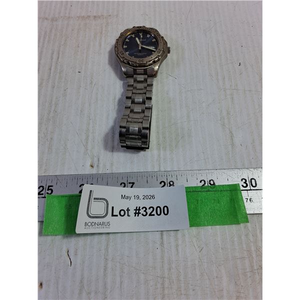 Cardinal Wrist Watch , Water Resist, Metal band - As Is