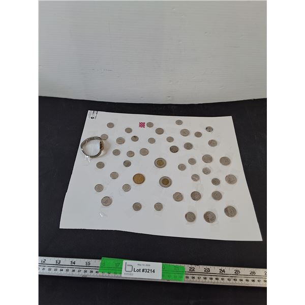 Various Coins, Stainless Steel Watch