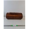 Image 1 : Wooden Telescope Box 18" (one strap broken, cannot ship, as is)