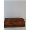 Image 2 : Wooden Telescope Box 18" (one strap broken, cannot ship, as is)