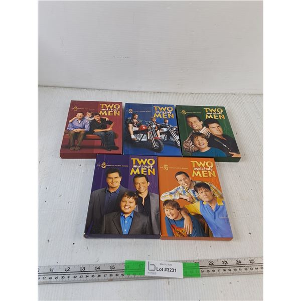 Two And A Half Men DVD Season 1-5 ( as is)