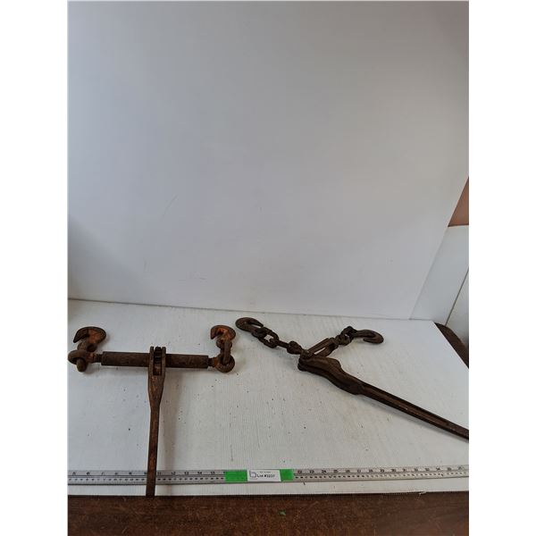 (2) Heavey Duty Load Binder 3/8"-1/2" ( as is, cannot ship)