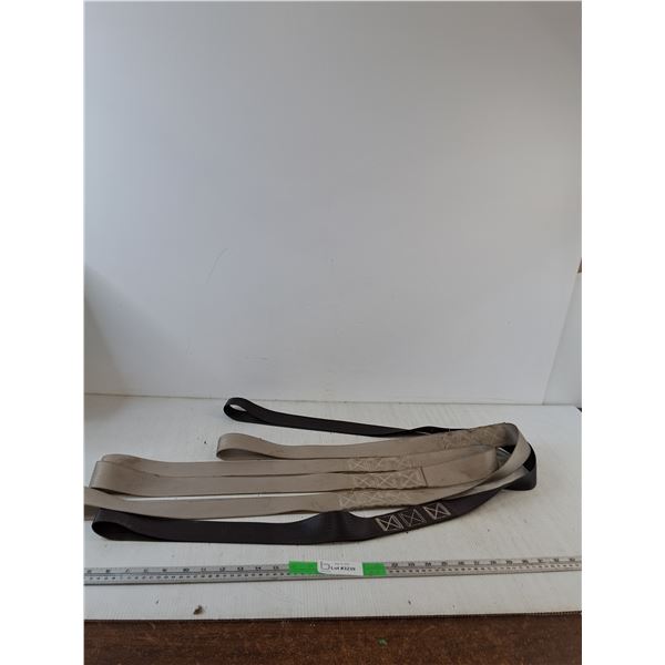 (3) 5ft Moving Straps( as is)