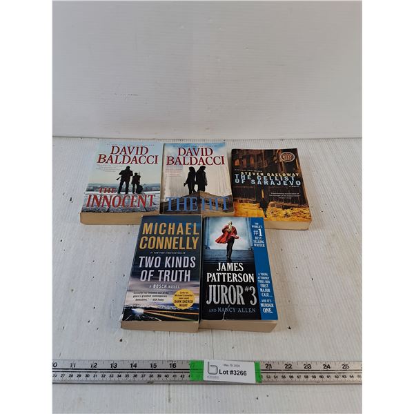 (5) Novels: The Innocent, The Hit, the Cellist Of Sarajevo, Two Kinds Of Truth, Juror 3