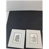 Image 2 : (4) Framed Black and White Prints of Architectural Sketches