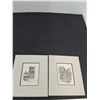 Image 3 : (4) Framed Black and White Prints of Architectural Sketches